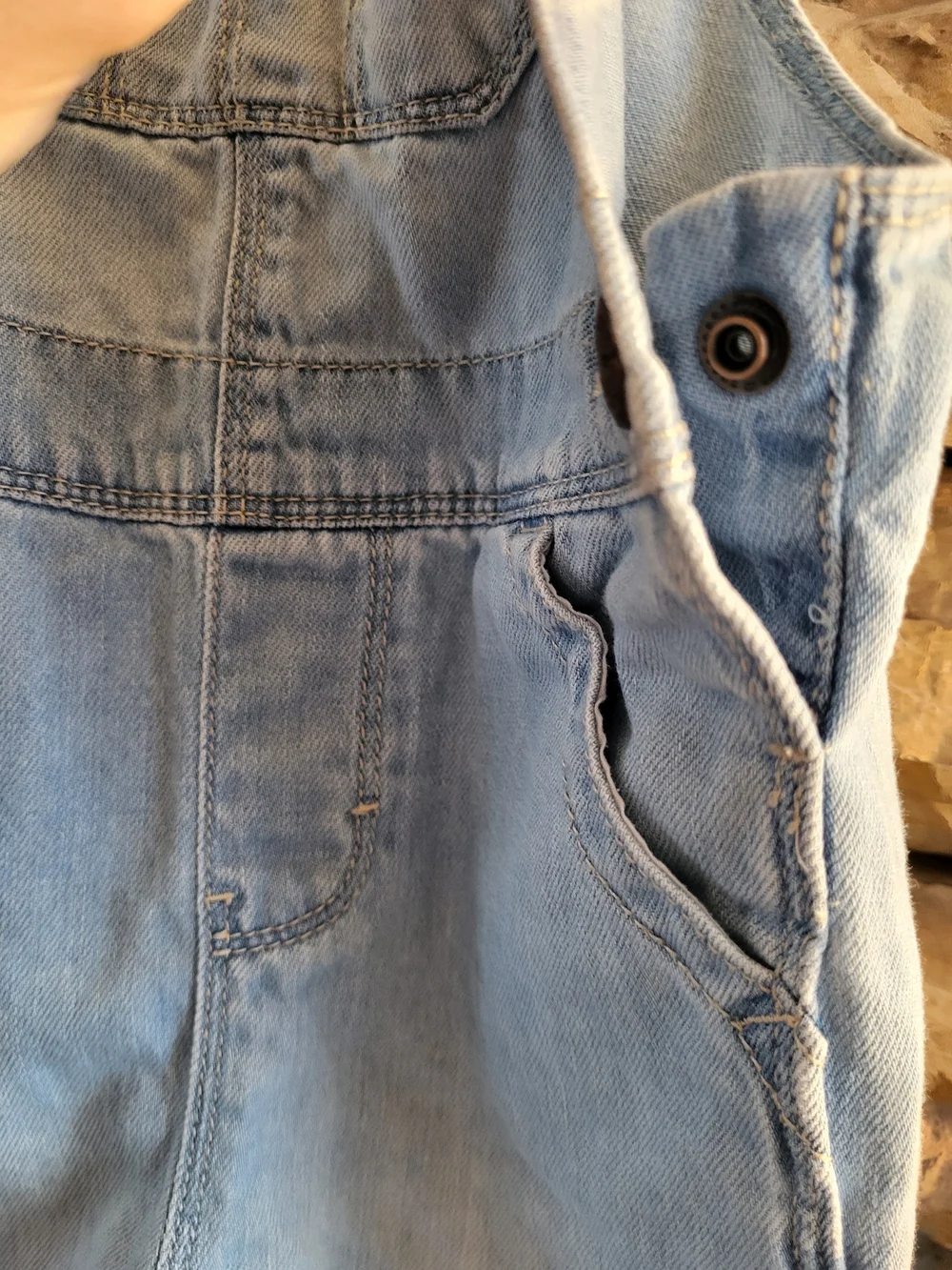 OshKosh B'gosh Light Blue Denim Overalls for Kids